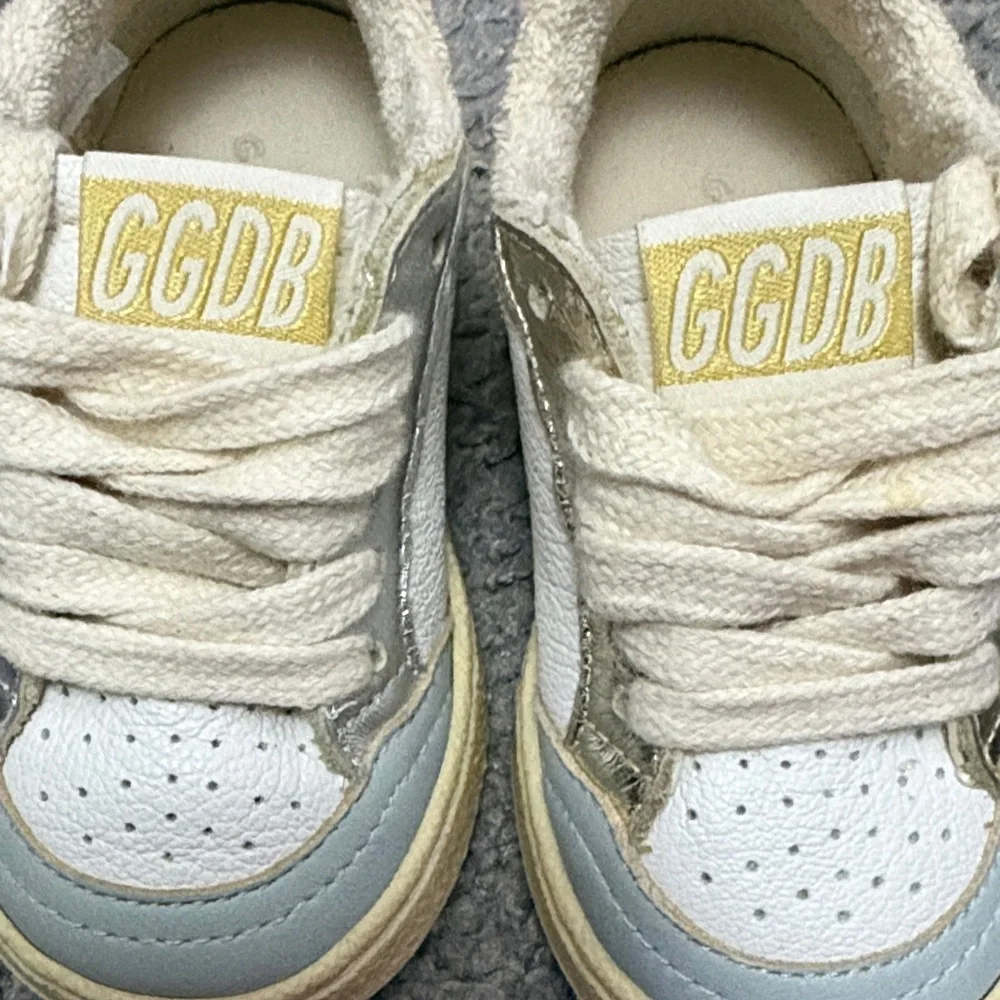 Kids Cream and Pastel Multi Sneaker - Picture 7 of 7